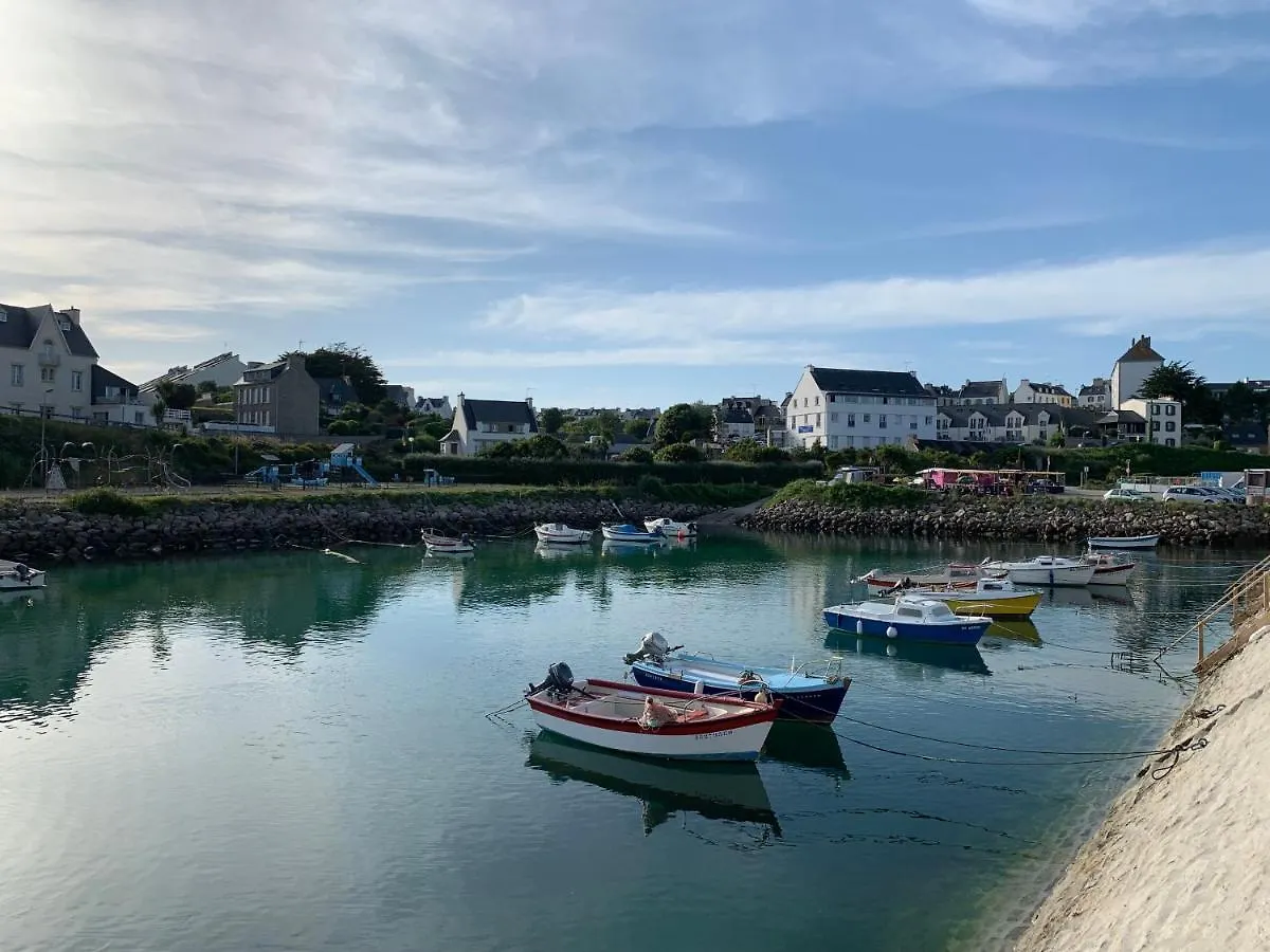 Appartement FACE OCEAN, duplex 35m2 au calme - 4 lits - Parking - à Audierne