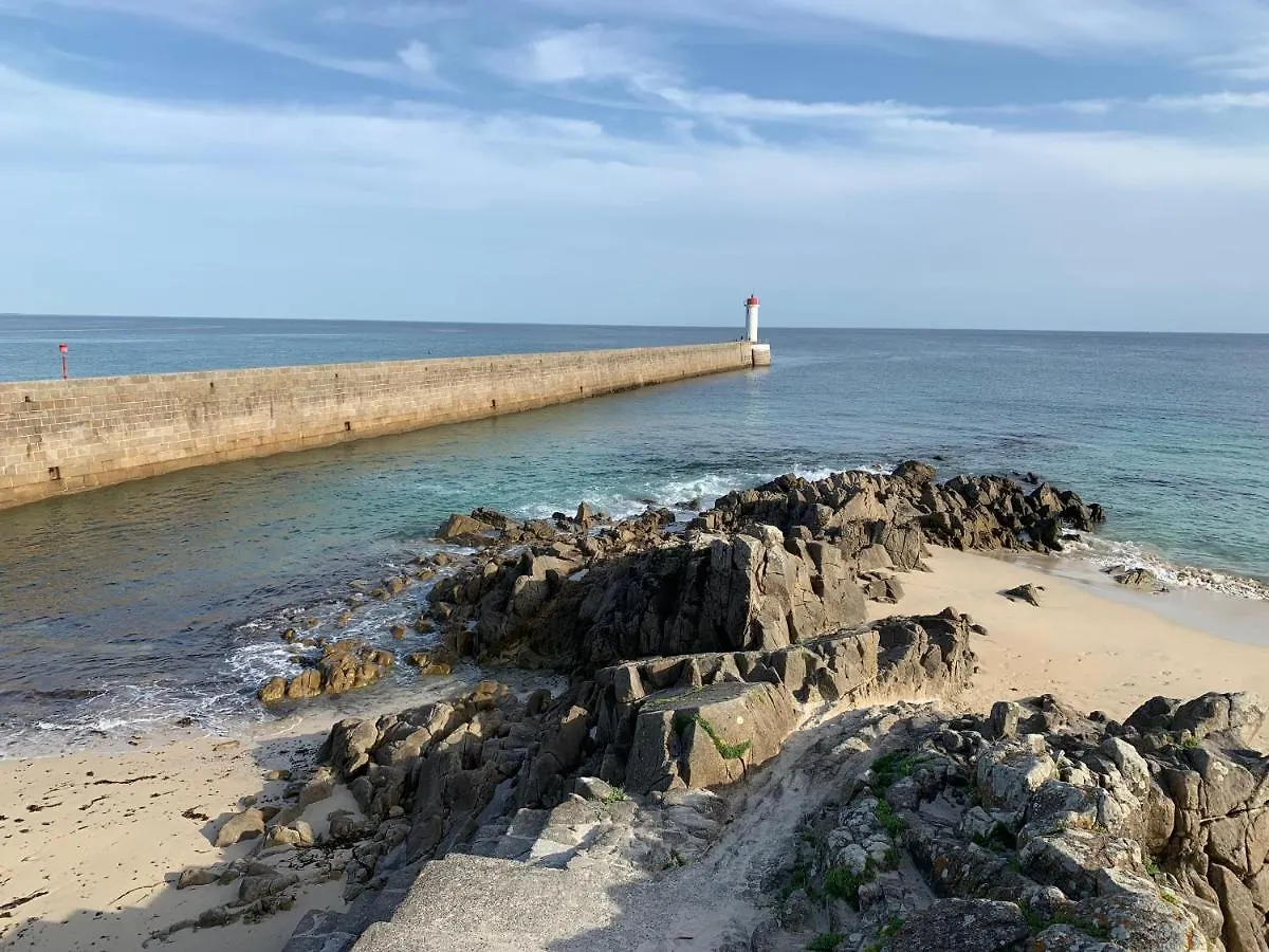 Apartment Duplex Vue Mer - Plage A 100M- 4 Lits - Parking Sous Sol Audierne France
